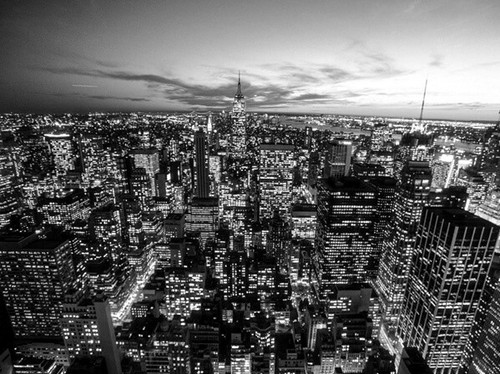 Quadro veduta manhattan - quadro,