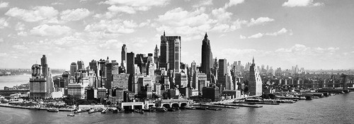 Quadro lungomare manhattan - lungomare, di