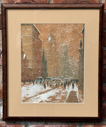 Dipinto guazzo 1920 circa - a,