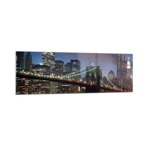 Quadro vetro 160x50cm ponte - quadro,