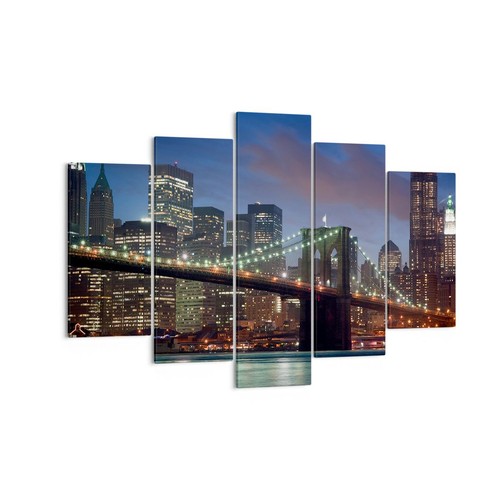 Quadro tela 150x100cm ponte - quadro, su