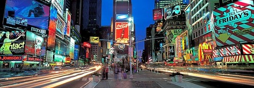 Quadro times square notte 3 - di,