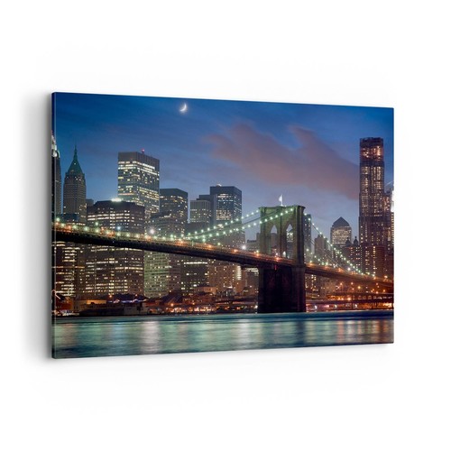 Quadro tela 100x70cm ponte - su,