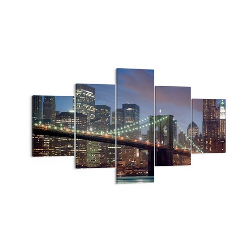 Quadro tela 125x70cm ponte - su,