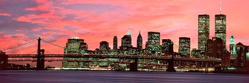 Quadro manhattan notte 23 - manhattan,