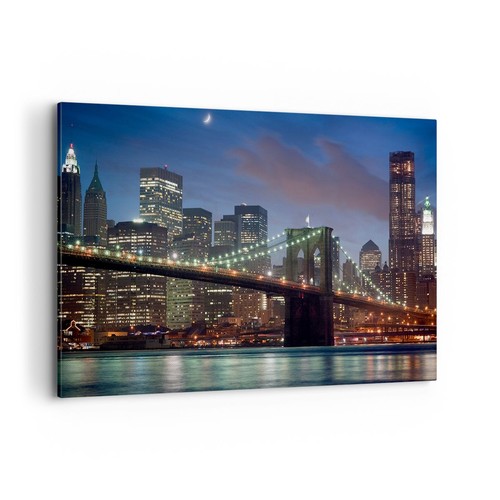 Quadro tela 120x80cm ponte - quadro,