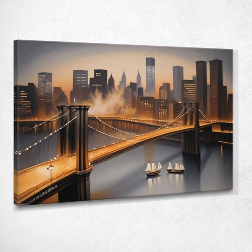 Quadro moderno città astratto - moderno,