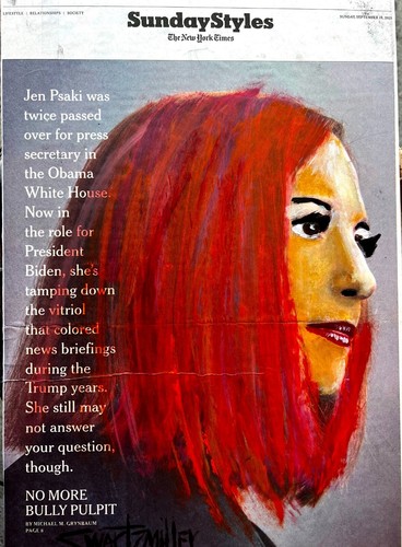 Originale pop art jen - jen, psaki